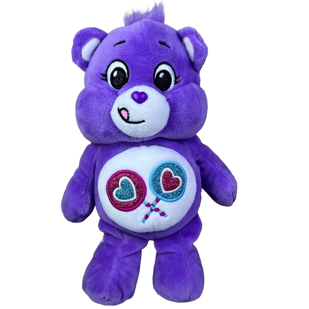 Basic Fun Care Bears Share Bear Plush 9 Inch Purple Kidcore 2024